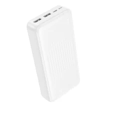 Borofone Power Bank 20000mAh BJ78A Clever - 2xUSB - fehér