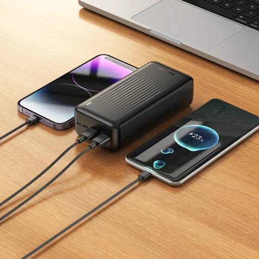 Borofone Power Bank 30000mAh BJ78B Clever - 2xUSB - čierna - 7