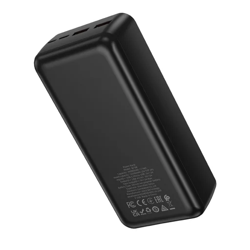 Borofone Power Bank 30000mAh BJ78B Clever - 2xUSB - fekete - 6