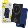 Blavec Power Bank 5000mAh BJ-03 Ultra Slim 7,8mm - Type C - 22,5W mágneses Magsafe 3 az 1-ben (PBBJ03-MC5N) tengerészkék alumínium thumbnail