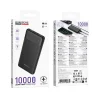 Borofone Power Bank 10000mAh BJ88 Clever - 2xUSB - fekete thumbnail