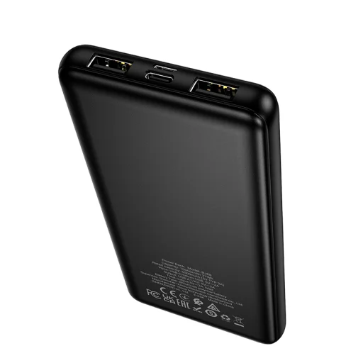 Borofone Power Bank 10000mAh BJ88 Clever - 2xUSB - fekete - 4