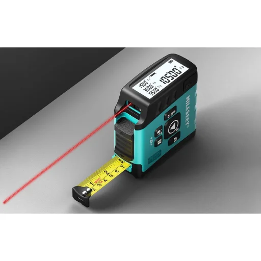 Laserový diaľkomer Mileseey DT20 so zvinovacím metrom 40m - 4