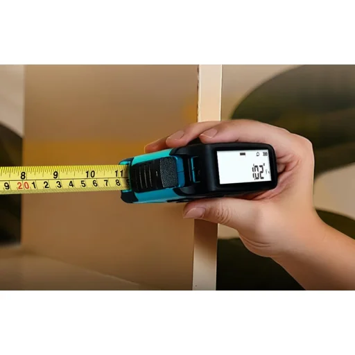Laserový diaľkomer Mileseey DT20 so zvinovacím metrom 40m - 7