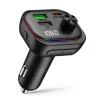 Tech-Protect CC07 3-portová nabíjačka do auta PD 54W + Bluetooth FM transmiter čierna thumbnail