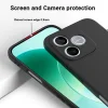 Honor 600 Lite silikónové nárazuvzdorné puzdro na telefón (čierne) puzdro thumbnail
