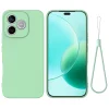 Honor 600 Lite szilikon teljes fedésű ütésálló telefontok (zöld) tok thumbnail