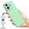 Honor 600 Lite szilikon teljes fedésű ütésálló telefontok (zöld) tok thumbnail