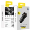 Blavec nabíjačka do auta BS-03B Carbon - USB + Typ C - QC 3.0 18W PD 30W (CCBS03BC-UCB) čierna thumbnail