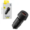 Blavec nabíjačka do auta BS-03B Carbon - USB + Typ C - QC 3.0 18W PD 30W (CCBS03BC-UCB) čierna thumbnail