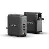 Minix P165 GaN hálózati töltőadapter 3x USB-C és 1x USB-A csatlakozóval thumbnail