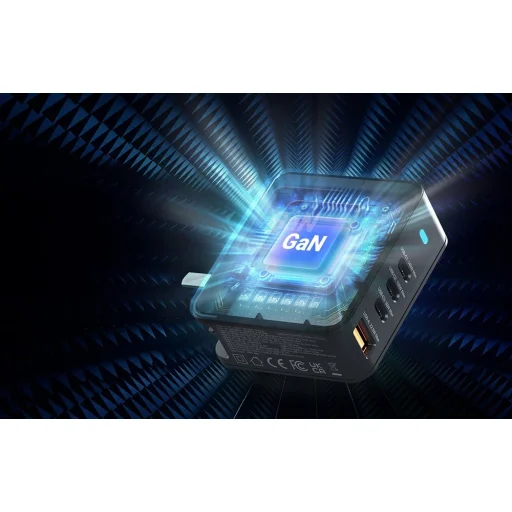 Minix P165 GaN hálózati töltőadapter 3x USB-C és 1x USB-A csatlakozóval - 4
