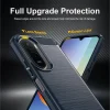 Techsuit - Carbon Silicone - Xiaomi Redmi A7 Pro 4G - Modrý kryt thumbnail