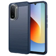 Techsuit - Carbon Silicone - Xiaomi Redmi A7 Pro 4G - Modrý kryt