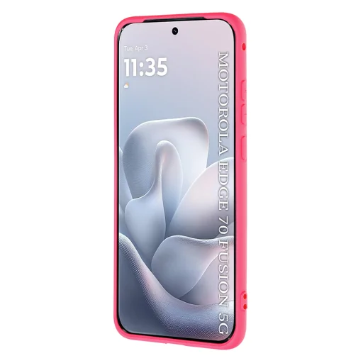 Motorola Edge 70 Fusion Hot Pink Techsuit SoftFlex tok - 2