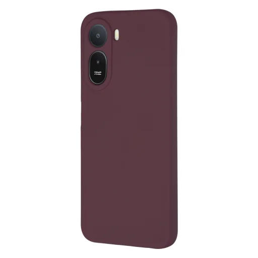 Techsuit - SoftFlex - Xiaomi Redmi A7 Pro 4G - puzdro - slivkovo červená - 3