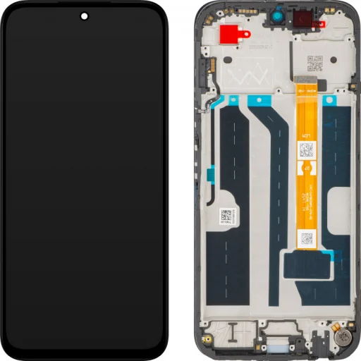 LCD kijelző modul Oppo A6x / A6t fekete - 1