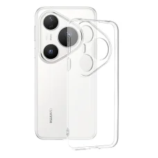 Priehľadné silikónové puzdro Techsuit pre Huawei Pura 80 Pro