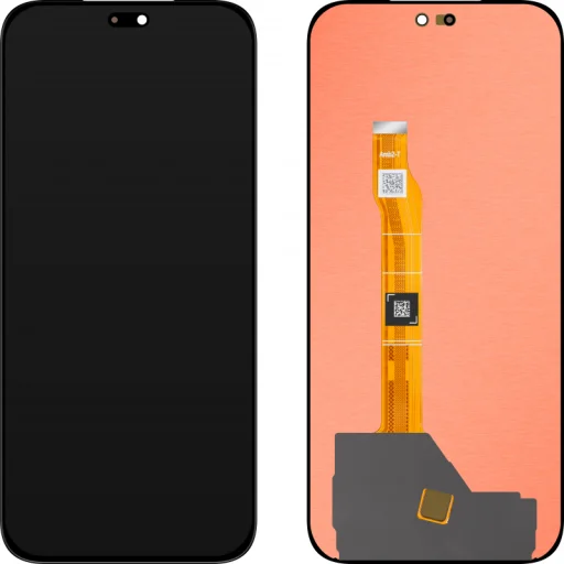 LCD Kijelző Modul MP For Honor 400 Lite, keret nélkül, utángyártott, fekete - 1