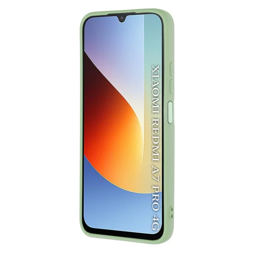 Xiaomi Redmi A7 Pro 4G mätovo zelené puzdro Techsuit SoftFlex - 2