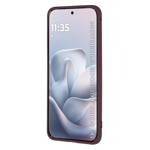 Motorola Edge 70 Fusion Slivkovo červená Techsuit - SoftFlex puzdro - 2