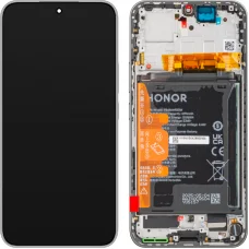 LCD kijelző modul Honor 400-hoz, akkumulátorral, Meteor Ezüst