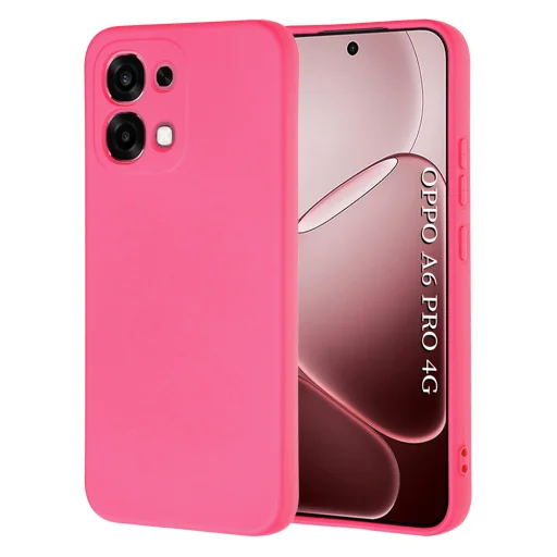Oppo A6 Pro 4G / A6 Pro 5G Hot Pink Techsuit SoftFlex tok - 1