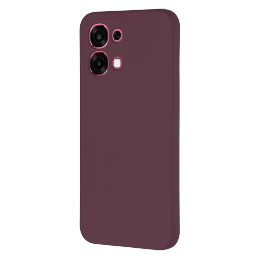 Oppo A6 Pro 4G / A6 Pro 5G Plum Red Techsuit SoftFlex tok - 3