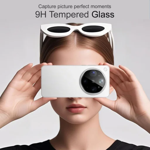 Oppo Find X9 Ultra Fekete Techsuit Teljes Kamera Üveg üvegfólia - 4