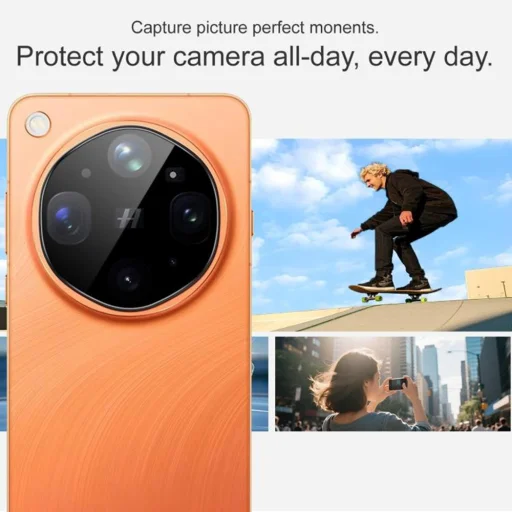 Oppo Find X9 Ultra Čierne Techsuit Ochranné sklo na celý fotoaparát - 3
