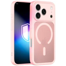 iPhone 17 Pro Max 3MK Misty MagCase rózsaszín (matt) tok