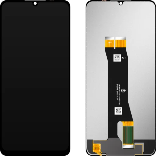 LCD kijelző modul MP ZTE Blade A76, keret nélkül, utángyártott, fekete - 1