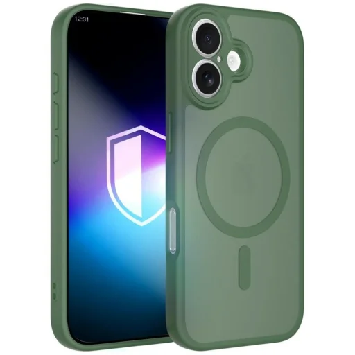 iPhone 17 3MK Misty MagCase zelené puzdro - 1