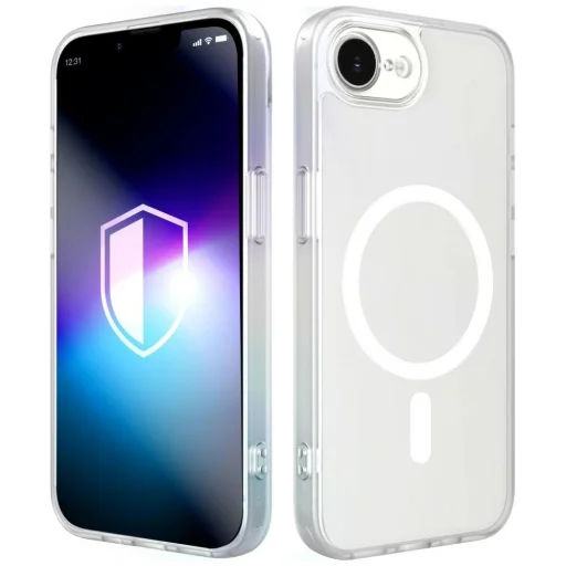 iPhone 16e / 17e 3MK Misty MagCase biele puzdro - 1