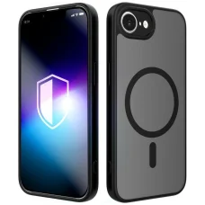 iPhone 16e / 17e 3MK Misty MagCase čierne (matné) puzdro