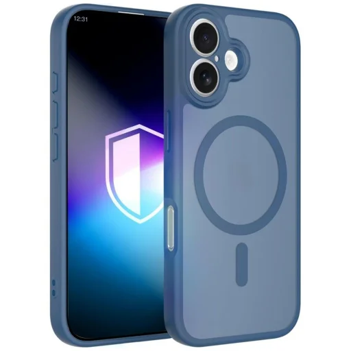 iPhone 17 3MK Misty MagCase kék (matt) tok - 1