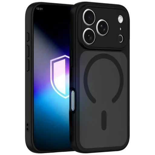 iPhone 17 Pro 3MK Misty MagCase čierne puzdro - 1