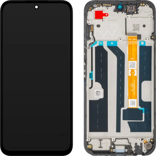 LCD kijelző modul Oppo A6k, fekete - 1