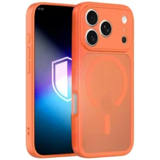 iPhone 17 Pro Max 3MK Misty MagCase narancssárga tok