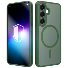 Samsung Galaxy S25 3MK Misty MagCase zelené (matné) puzdro