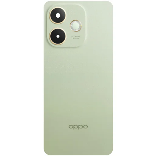 Oppo A5 Pro akkumulátor fedél, Olíva zöld színű tok - 1