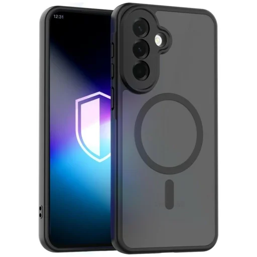 Samsung Galaxy A37 3MK Misty MagCase fekete (matt) tok - 1