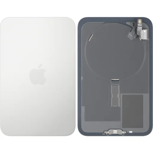 Akkumulátorfedél / Hátsó üveg az Apple iPhone 17 Pro Max-hoz, Ezüst, Szétszerelt (A fokozat) - 1