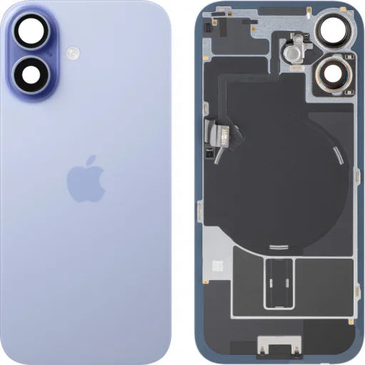 Kryt batérie / Zadné sklo pre Apple iPhone 17, Mist Blue, demontovaný (Grade A) - 1
