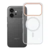 Honor 600 / 600 Pro Go Orange priehľadný kryt kompatibilný s MagSafe thumbnail
