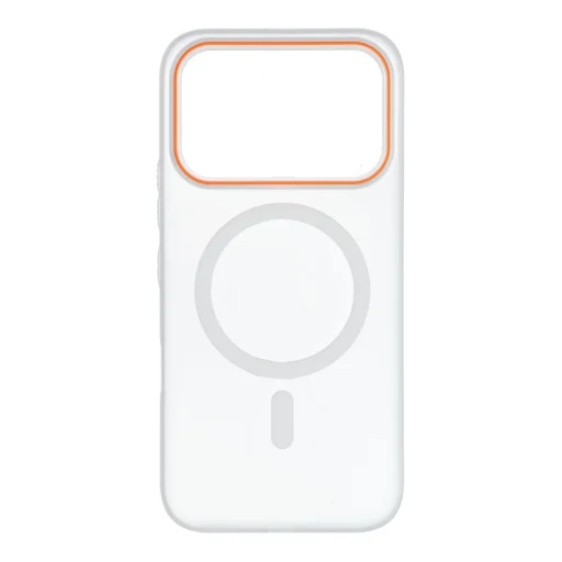 Honor 600 / 600 Pro Go Orange priehľadný kryt kompatibilný s MagSafe - 6