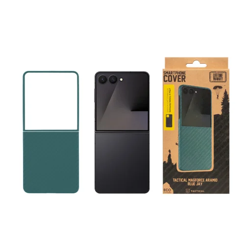Tactical MagForce Aramid fliptok Samsung Galaxy Z Flip 7 Blue Jay tok - 3