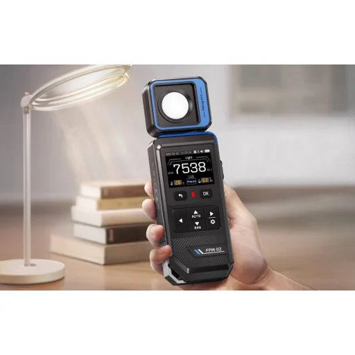FNIRSI Luxmeter s farebným displejom FPM-02 - 4