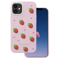 iPhone 11 jahodovo ružové puzdro