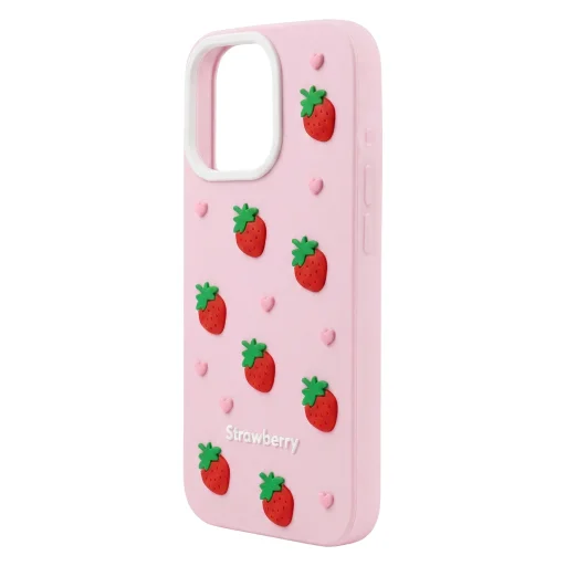 iPhone 11 jahodovo ružové puzdro - 3